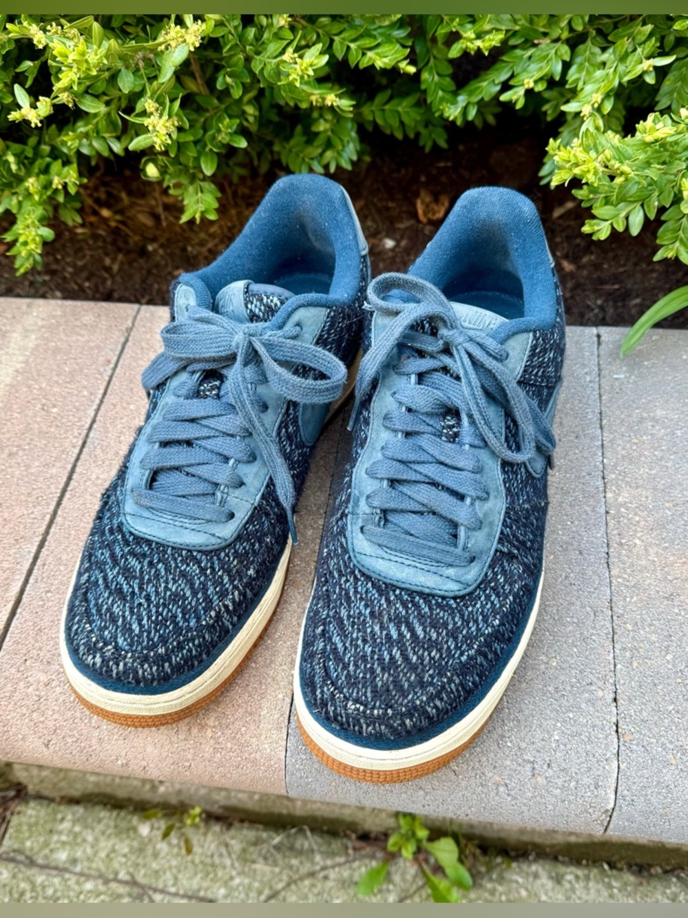 Men’s Nike Air Force 1 Low '07, Indigo Color: Armory Navy, 10
